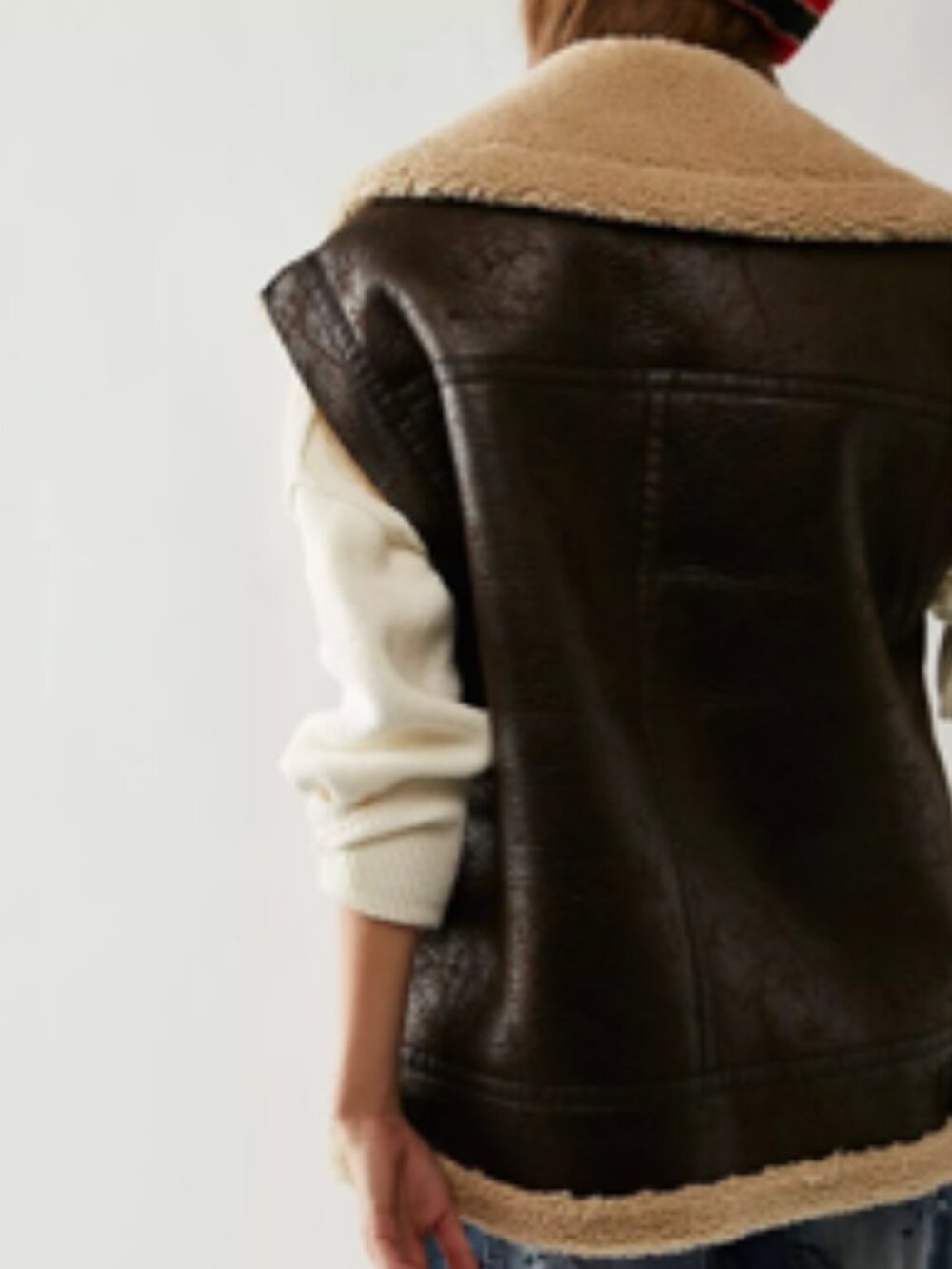 NWT Free People Bad Habits Cozy Vest Medium - Picture 11 of 15